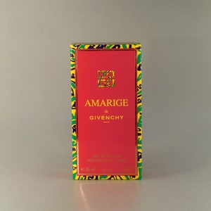 Old Packaging Amarige de Givenchy Eau de Toilette  1.0 fl.oz. / 30ml RARE