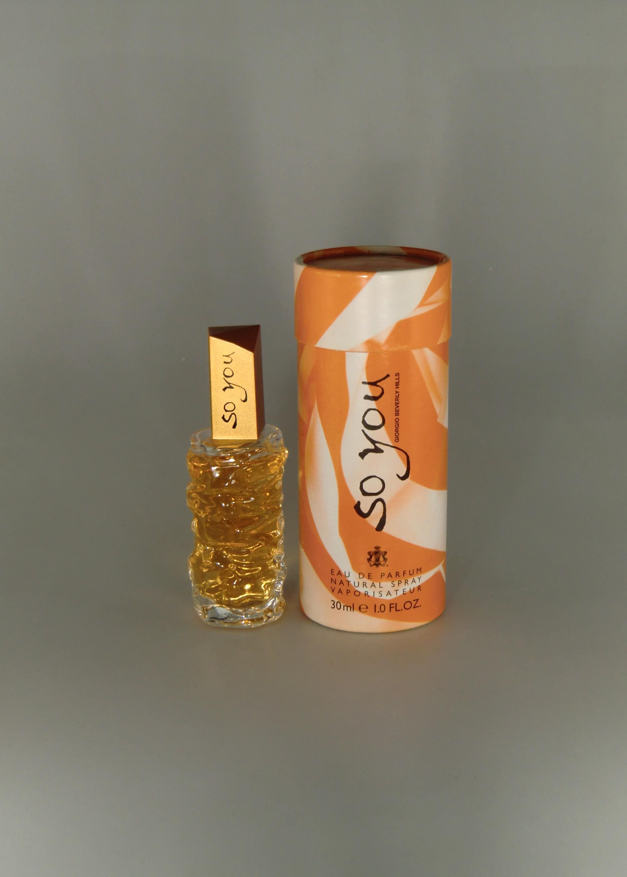 Original Vintage Giorgio Beverly Hills so You Eau De Parfum Fl