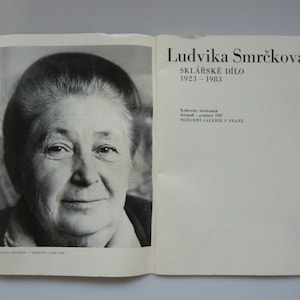Ludvika Smrčková Glass work 1923-1983 (Sklářské dílo)