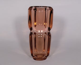 Czech Bohemian Rudolfova Hut Art Glass Vase by Frantisek Vizner