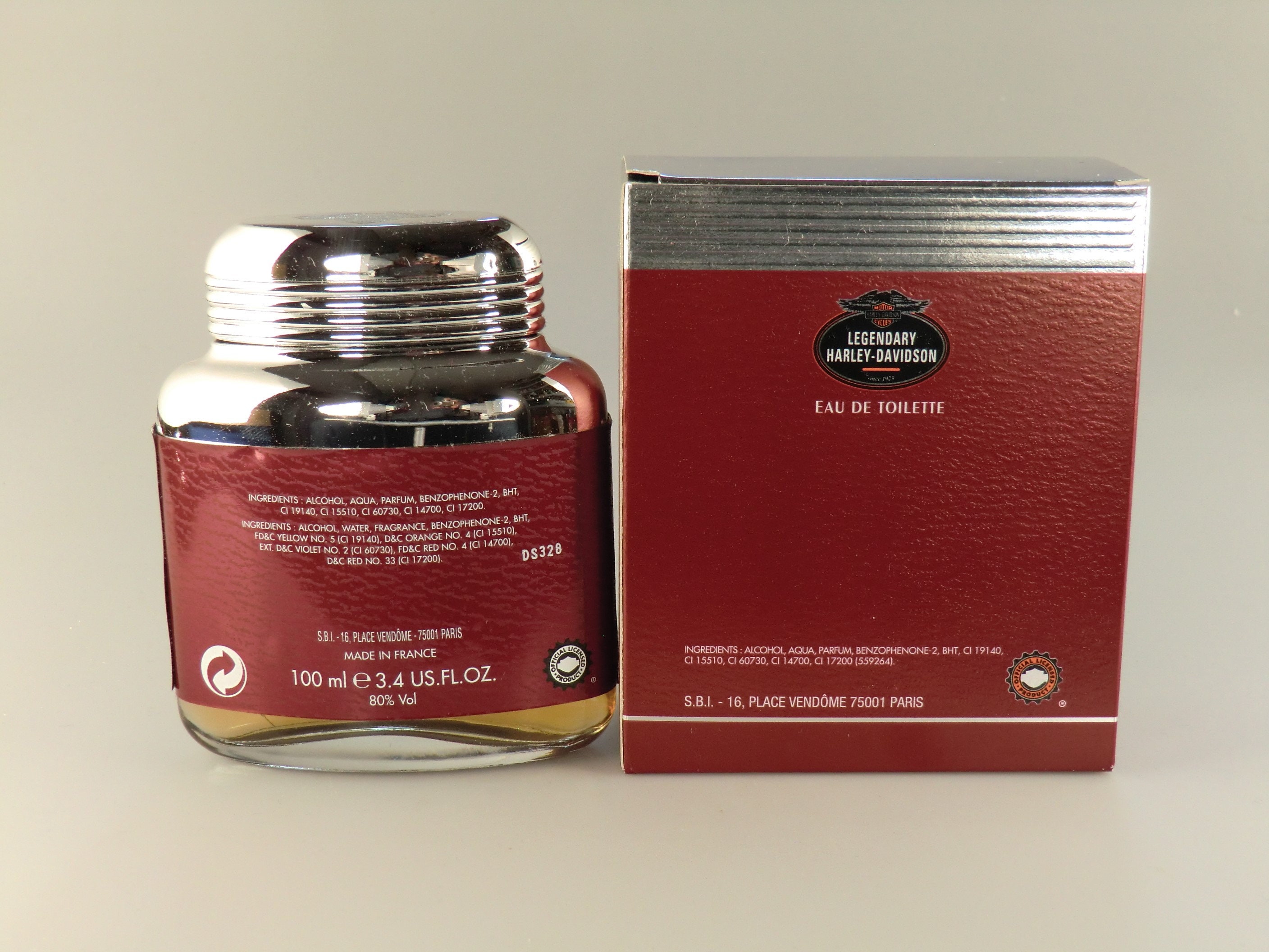 Original Vintage Legendary Harley Davidson Hot Road Eau De