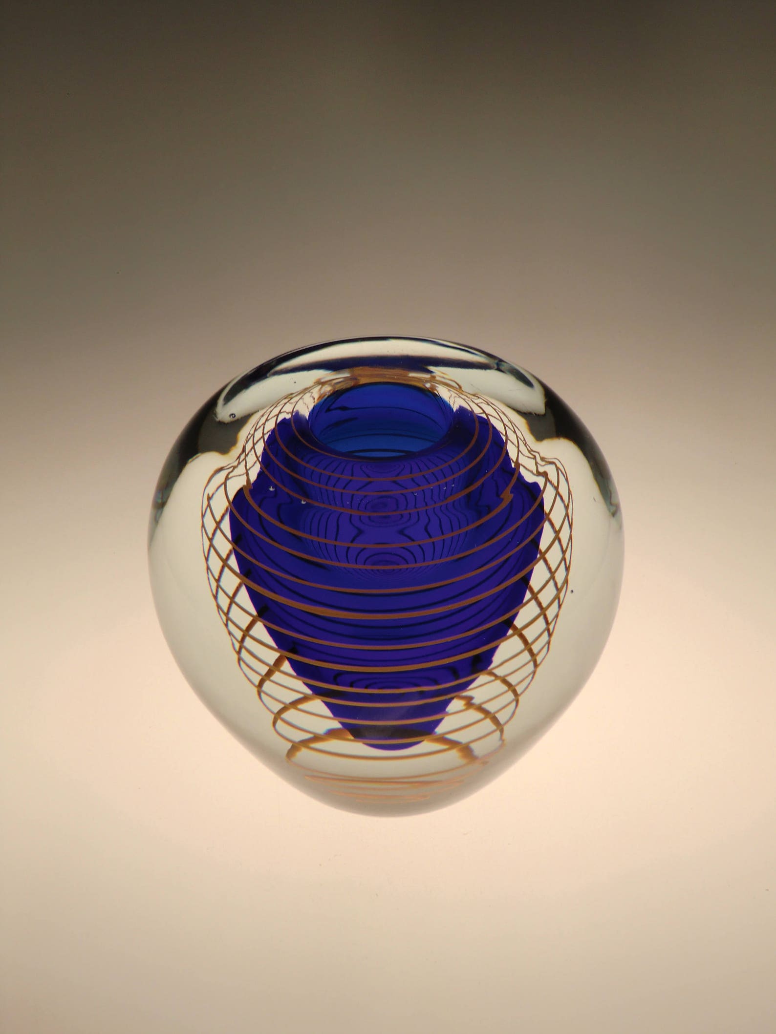 Labinsky Glass Bohemian Czech Skrdlovice Art Glass Vase by Stanislav Libensky - GREAT ...