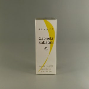 Original Vintage Gabriela Sabatini Summer for Woman Eau de Toilette  1.0 fl.oz. / 30ml RARE
