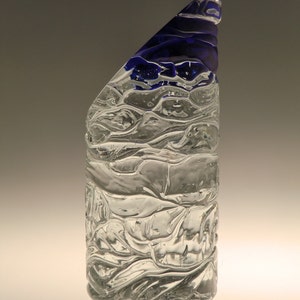 Czech Bohemian Art Glass Object - Sculpture  by Frantisek Vizner for Skrdlovice glassworks