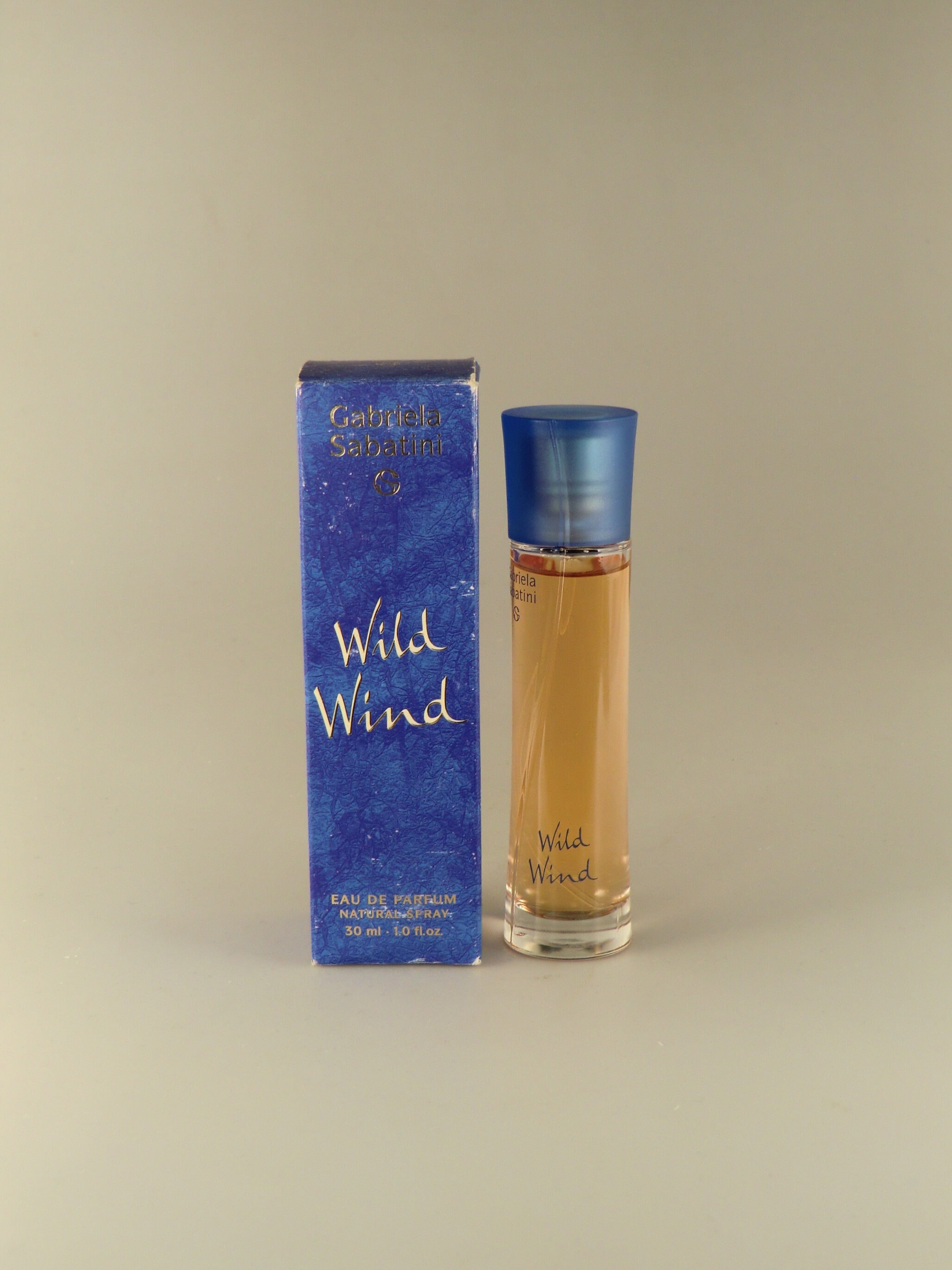 Original Vintage Gabriela Sabatini Wild Wind for Woman Eau De