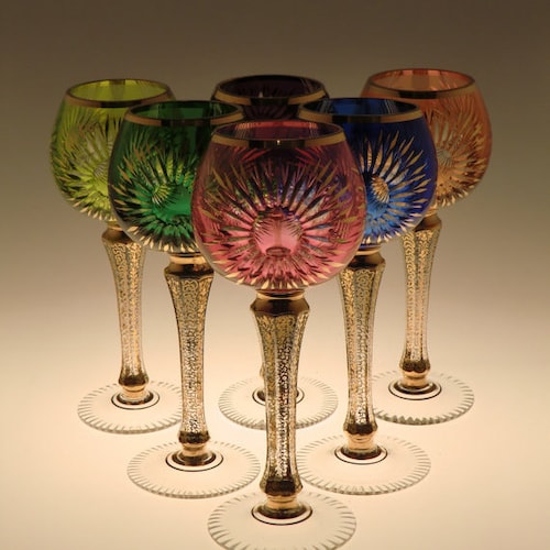 moser花びんチェコスロバキア製 Moser Karlovarske Sklo Ovoid Vase 用の Vladimir Mito による