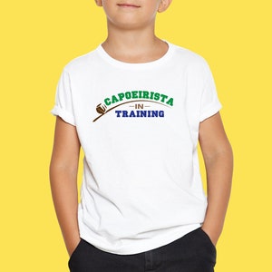 Capoeirista In Training Kids Shirt / Brazil / Africa / Capoeira / Capo