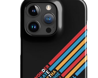 Modern Detroit Motown Artist  Snap case for iPhone® (Aretha Franklin / Stevie Wonder / Michael Jackson / Diana Ross / Detroit / Black Soul