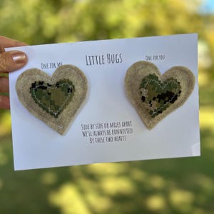 Deployment Gift for Mom - Camo Pocket Hug - Army Mom Gift - Air Force Mom Gift - Space Force Gift - Navy Deployment Gift - Marine Mom Gift