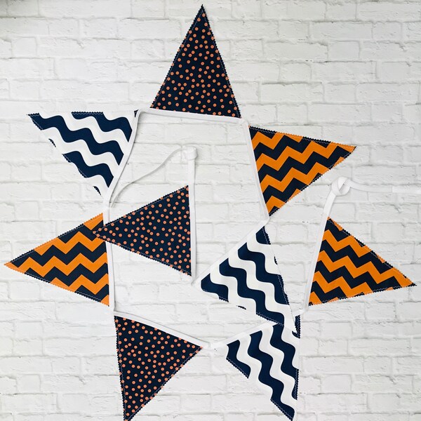 Orange and Blue Classroom Decor Etsy