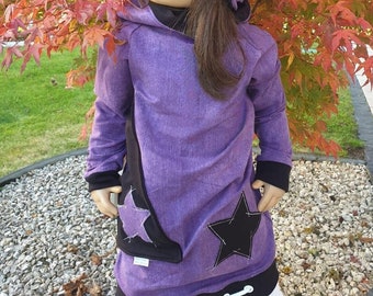 Kleid  Sweater für Mädchen Kind mit Sternen Kleidung