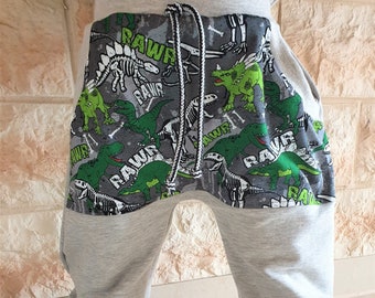 cute children's sweatpants dinosaurs