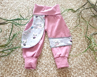 Casual loose pants with bunnies bloomers pants kids baby girls