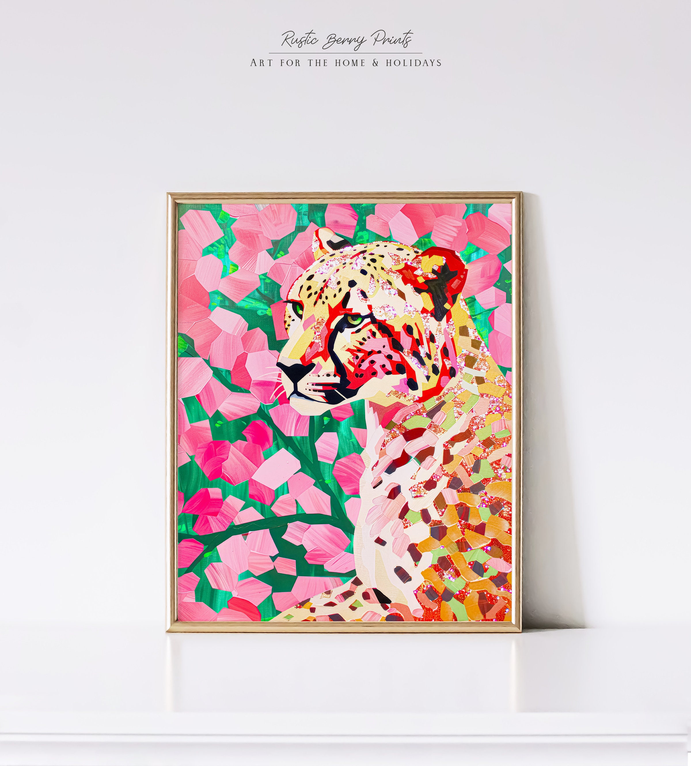 『 Pink cheetahs 』by Ally 20*20cm 71+3zY+rUfL._UF350,350_QL50_.jpg