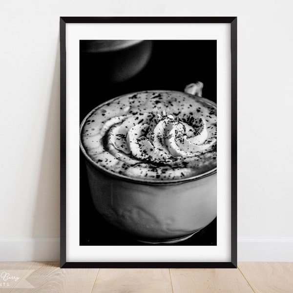 Hot Chocolate Art Etsy