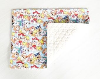 Paw Patrol Quilted Placemat: Puppy Dog Fabric