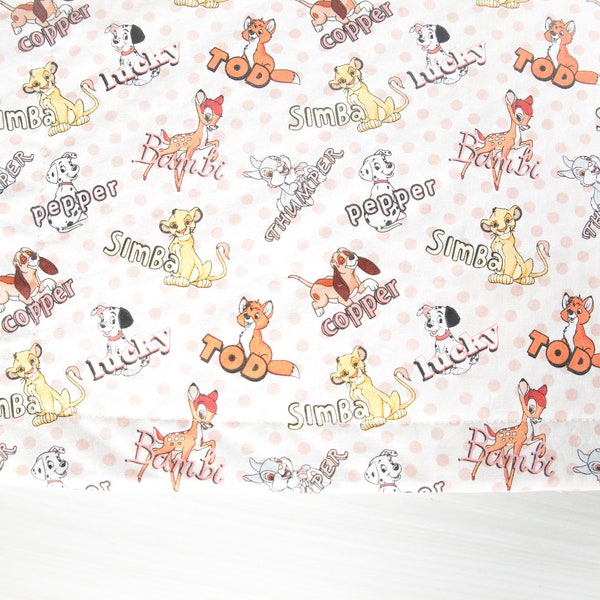 Disney Animal Collection Quilted Placemat | Disney placemat, fabric placemat, dining, table setting, Simba, Copper, Tod, Lucky, Bambi, Thump