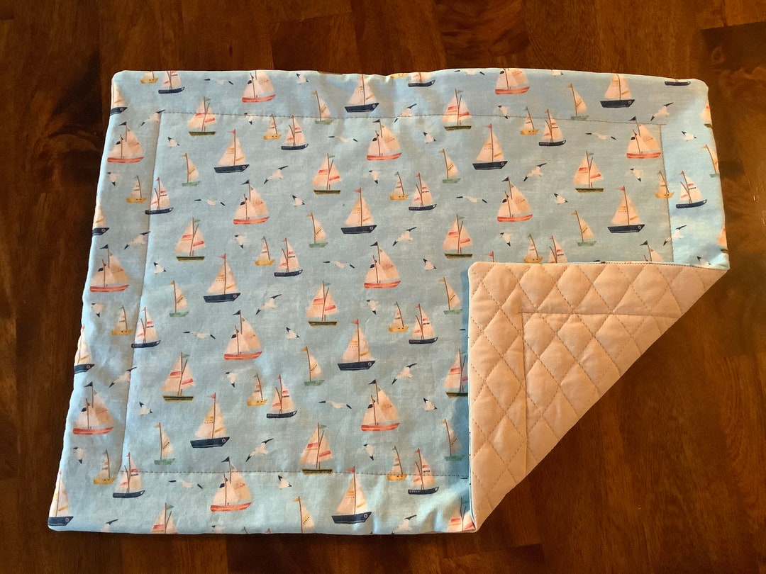 Sailboat Placemats Set of 2 Etsy