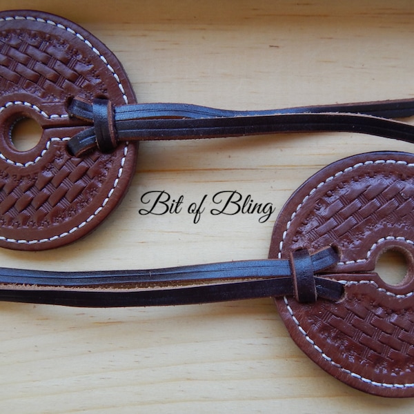 Leather Bit Guards Etsy