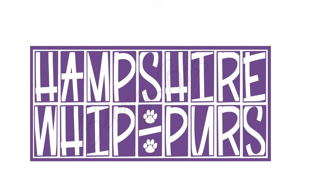 Hampshire Whippurs SVG Digital Download Cut File Etsy