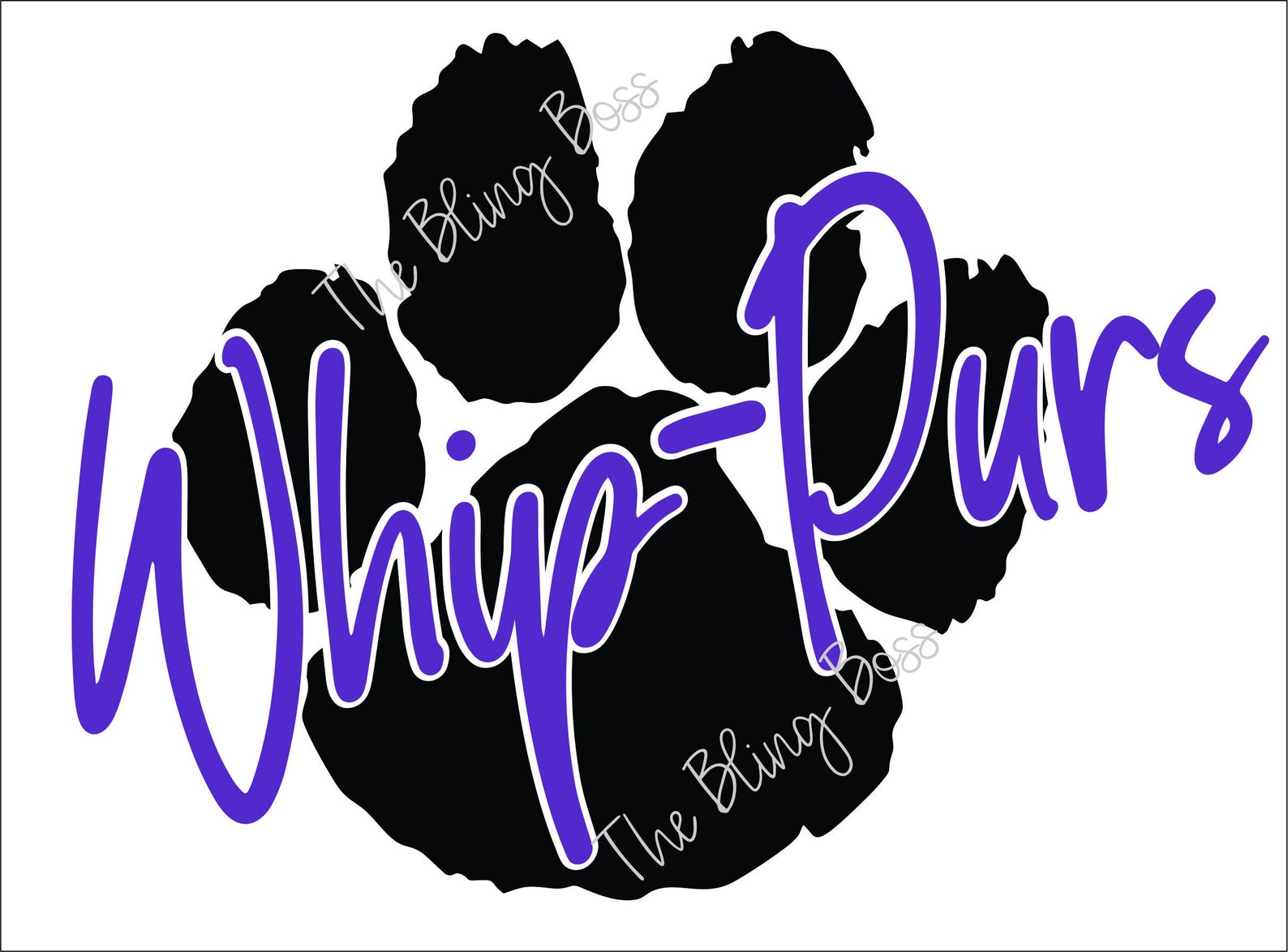 Whippurs Paw SVG Digital Cut File Plus PNG Etsy