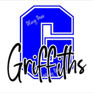 Griffiths Thunderbirds G SVG Instant Digital Download Cut File + Blue Black PNG for cutting, DTF, sublimation, Cricut, Silhouette