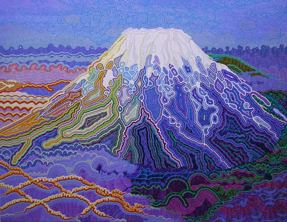 Mt. Fuji: Open Edition Fine Art Print by Contemporary Japanese