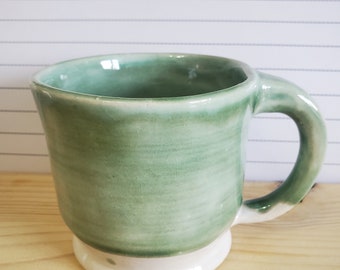 Green Ceramic Mug