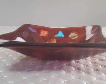 Small Glass Fused Dish