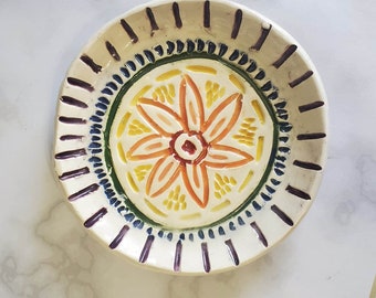 Ceramic Mandala Jelwery Dish