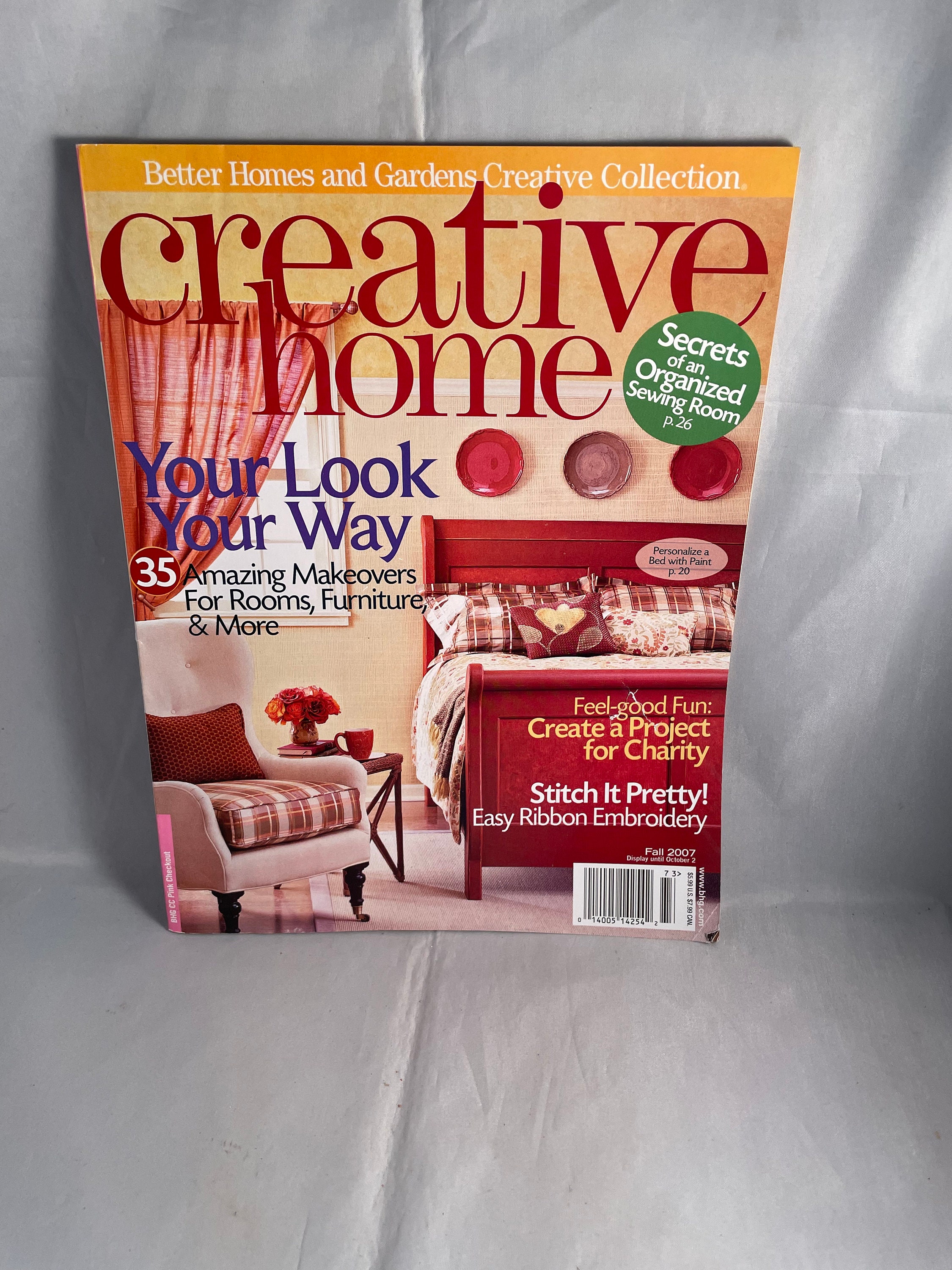 Better Homes and Gardens Creative home Fall 2007 | Etsy
