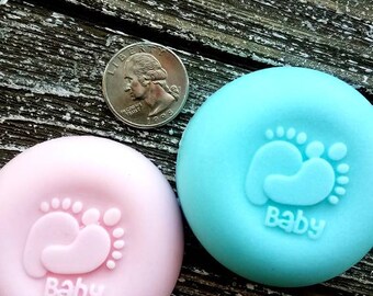 baby feet soap favors
