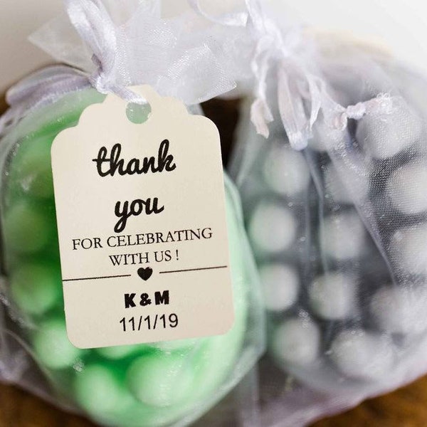 20 massage soap favors (wedding,  bridal shower, themed party)