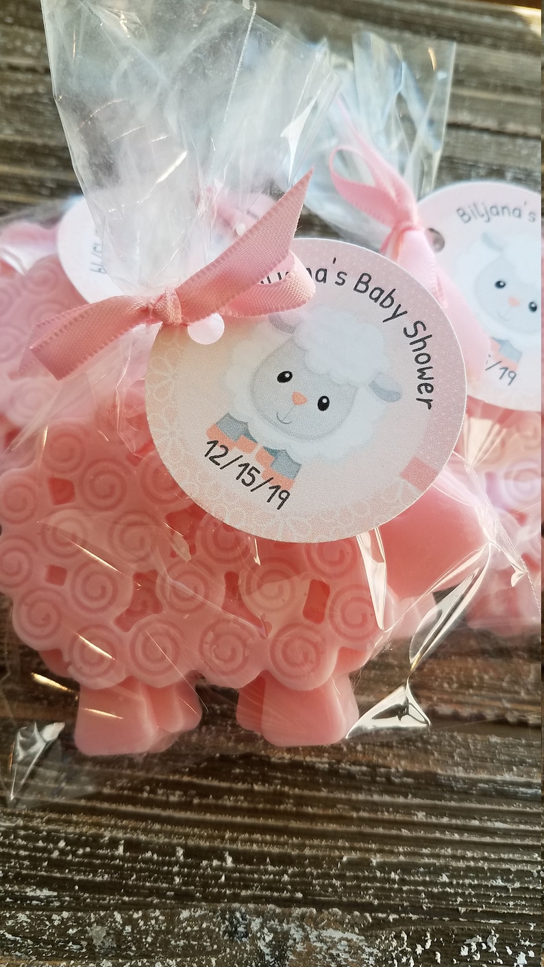 20 Lamb Soap Favors birthday Baby Shower Fair Sheep Etsy