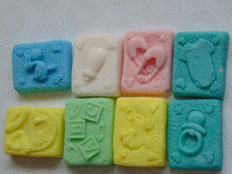 8 Bars Baby Shower Soap Favors Etsy