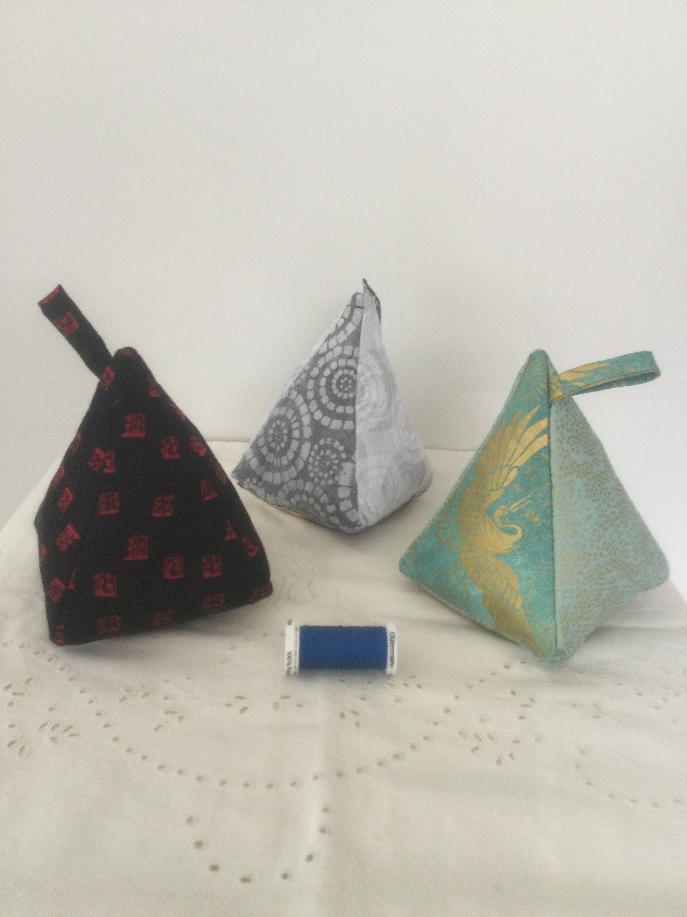 Door stops cotton weighted pyramid style Etsy