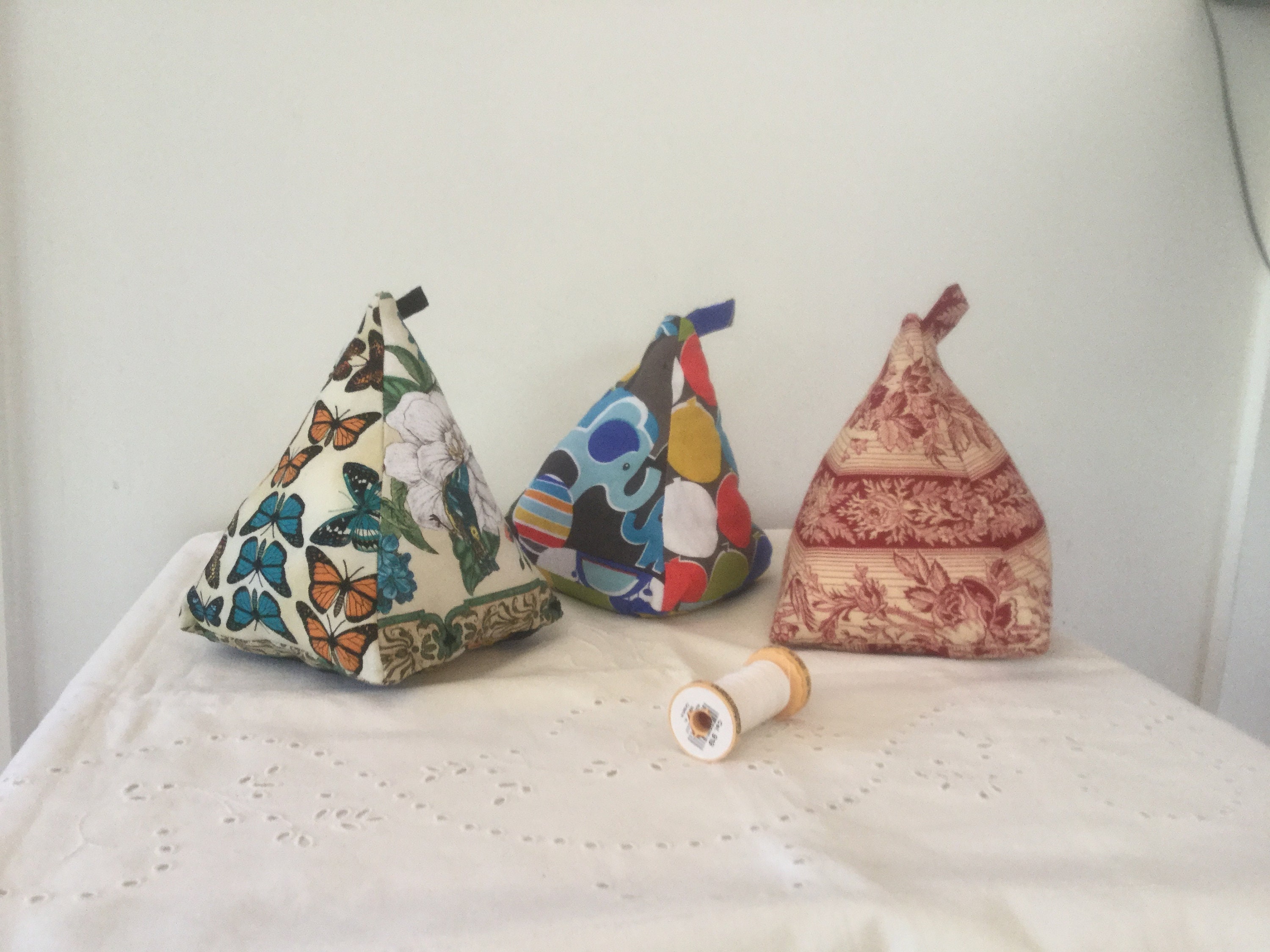 Door stops pyramid weighted cotton Etsy