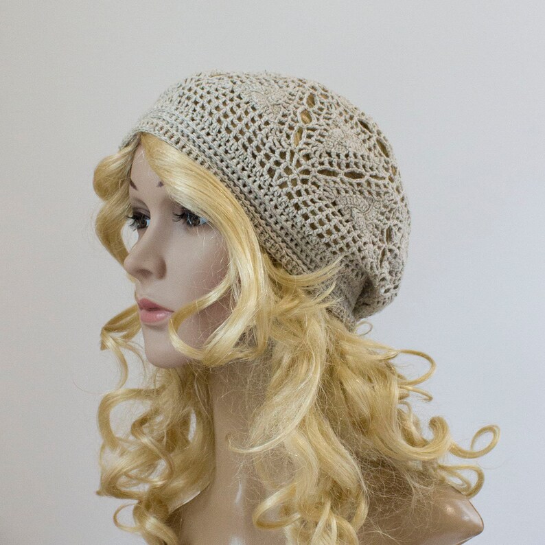 Summer hats women Crochet cotton summer hat Etsy
