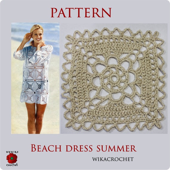 crochet beach cover up