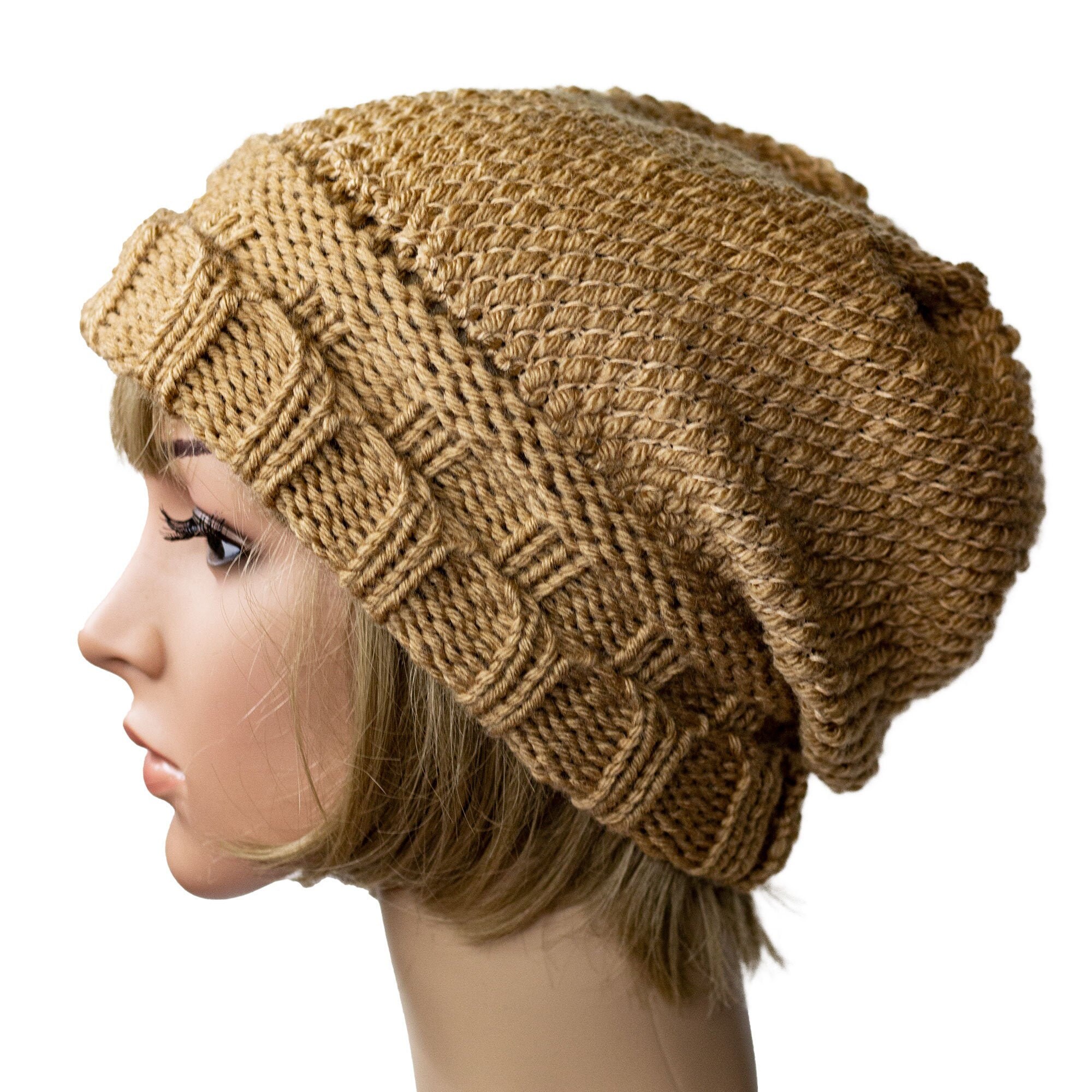 camel beanie women's