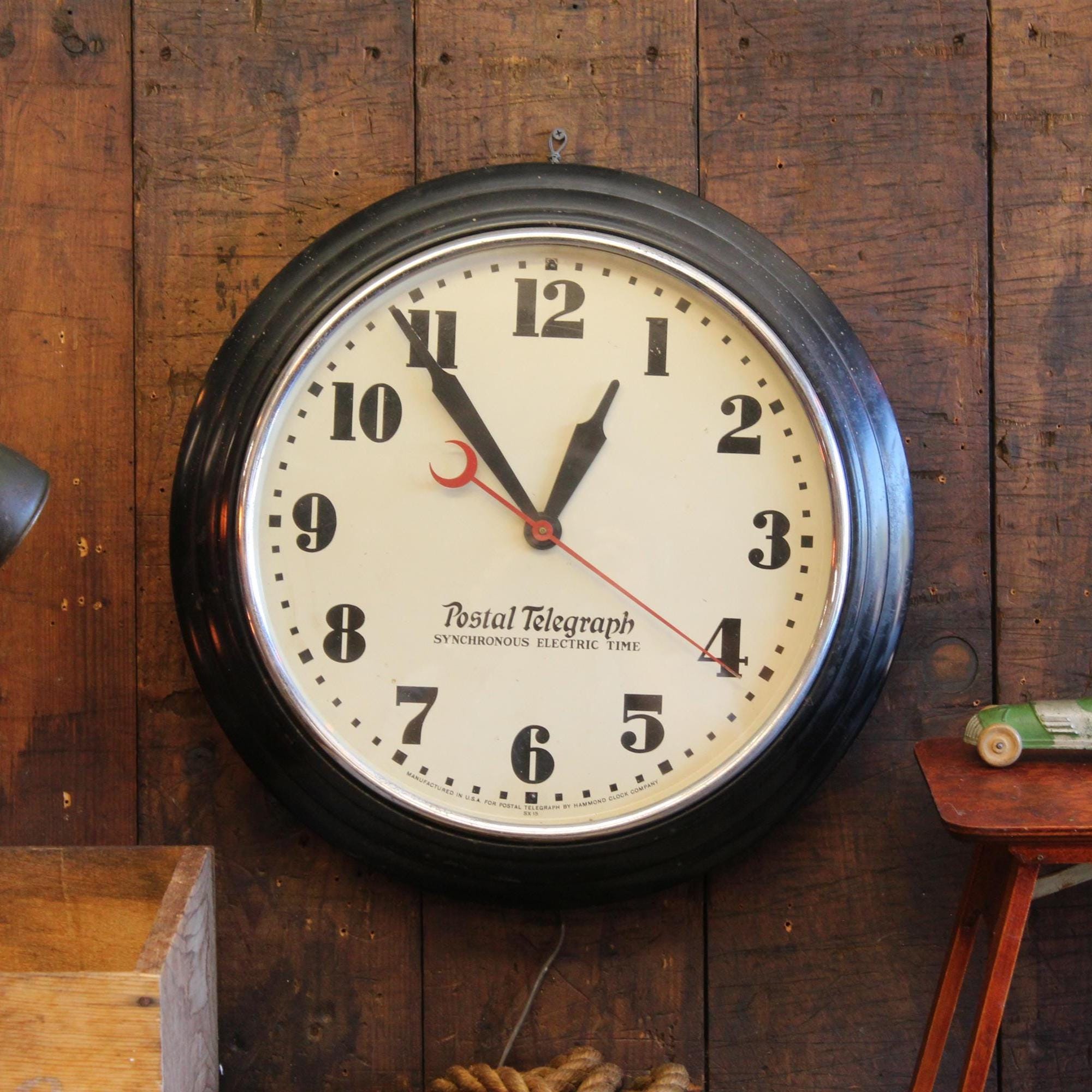 インテリア時計 1930's Hammond Synchronous Wall Clock 1930's Hammond Synchronous Wall Clock