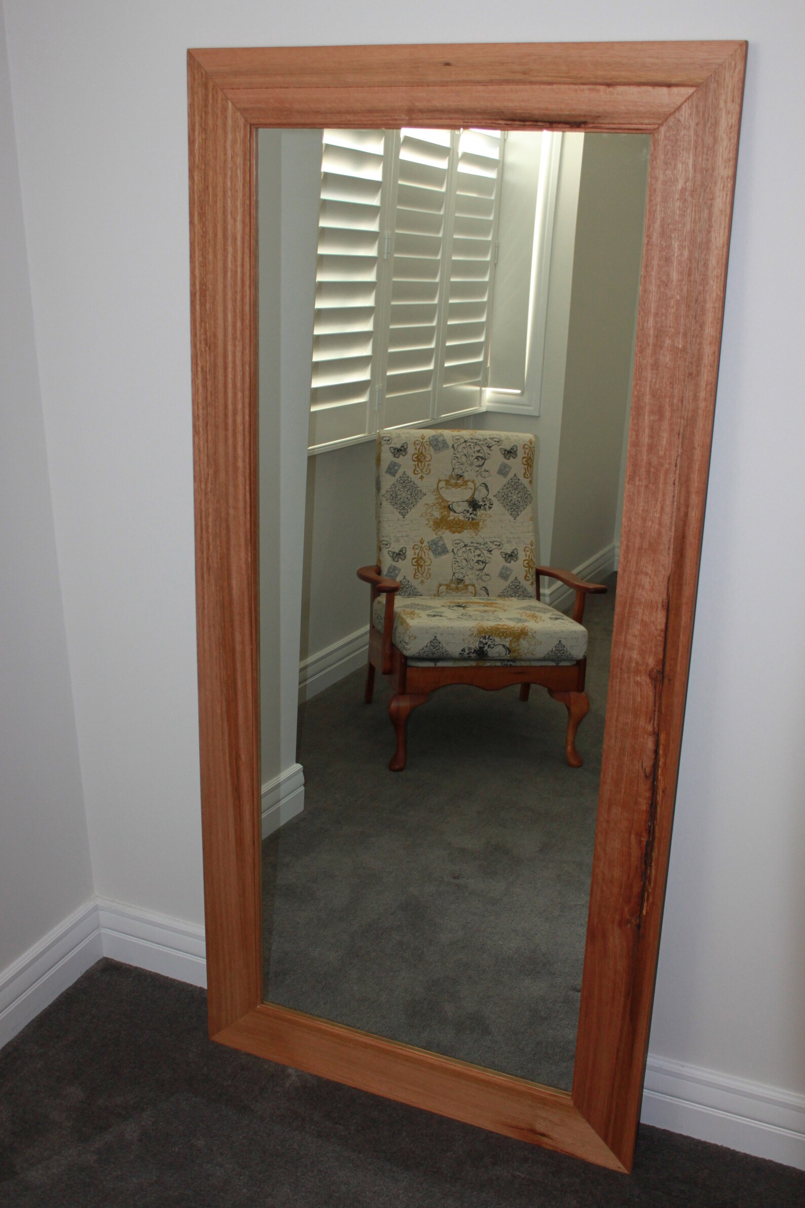 Handmade Full Length Hardwood Timber Mirror Etsy Australia