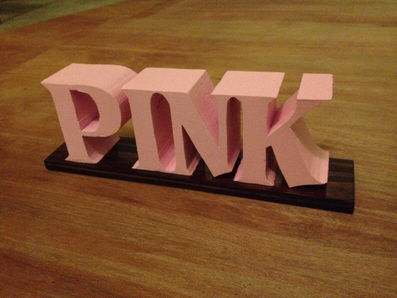 Foam Letters Custom Foam Desk Name Plate Etsy