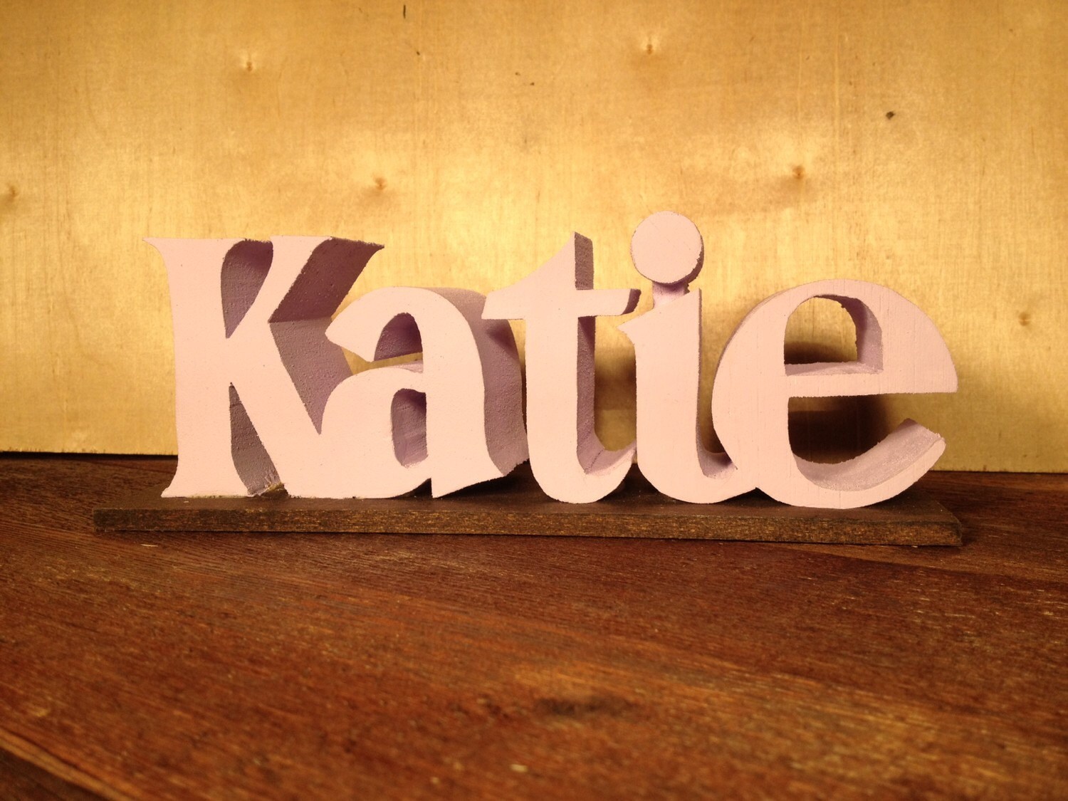 Foam Letters Name Plate Custom Name Plate Etsy