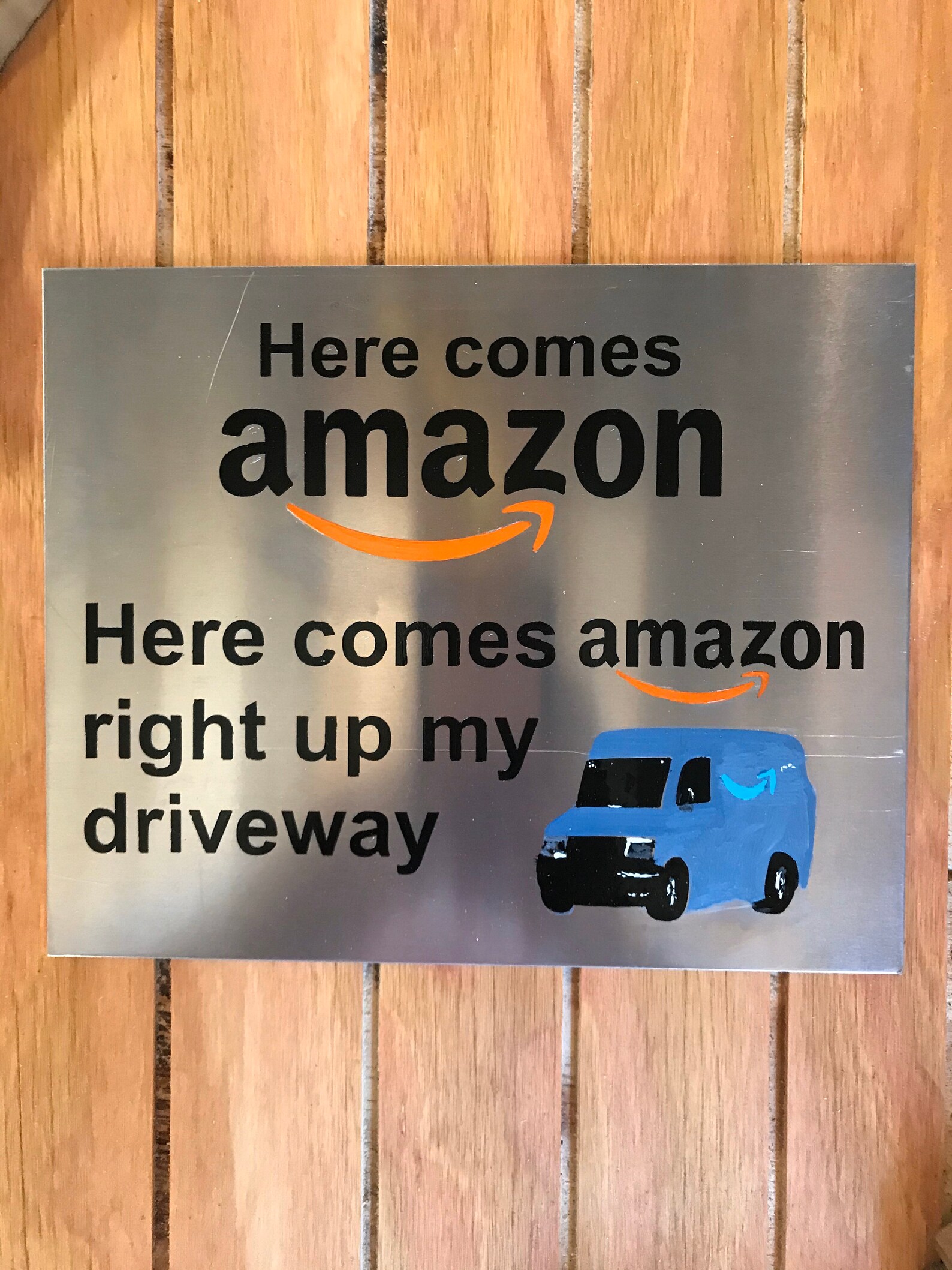 Custom Sign Aluminum Sign Amazon Sign Etsy