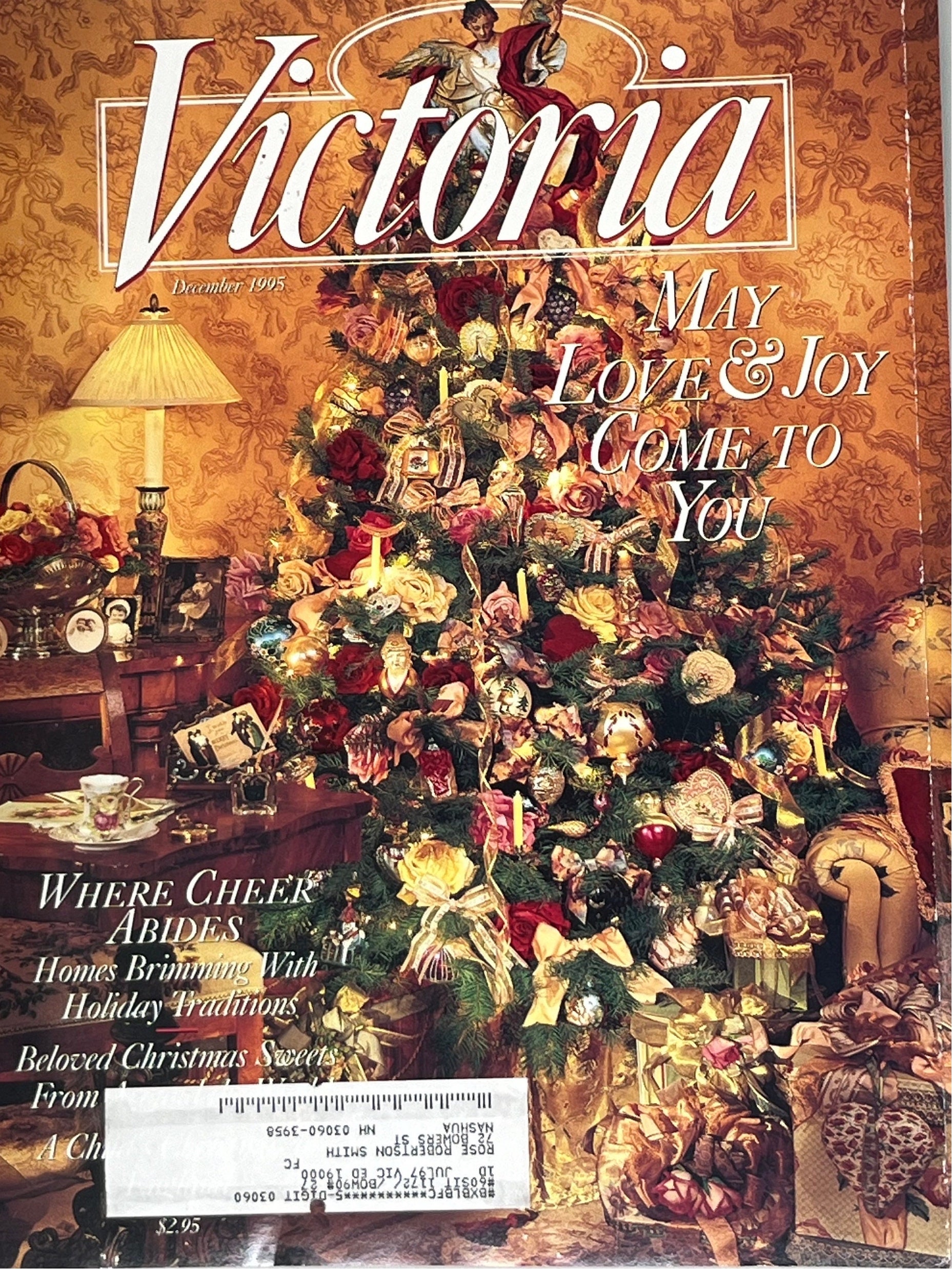 Victoria August 1995 洋雑誌 Victoria Magazine 1995 - Etsy