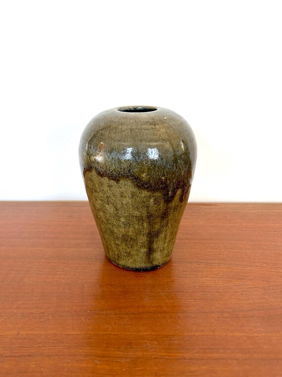 Rare vase signé  - Thomas CARTIER  1912 - Saint Amand en Puisaye