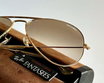 Rare Ray Ban B&L Fantasees Aviator Sunglasses USA