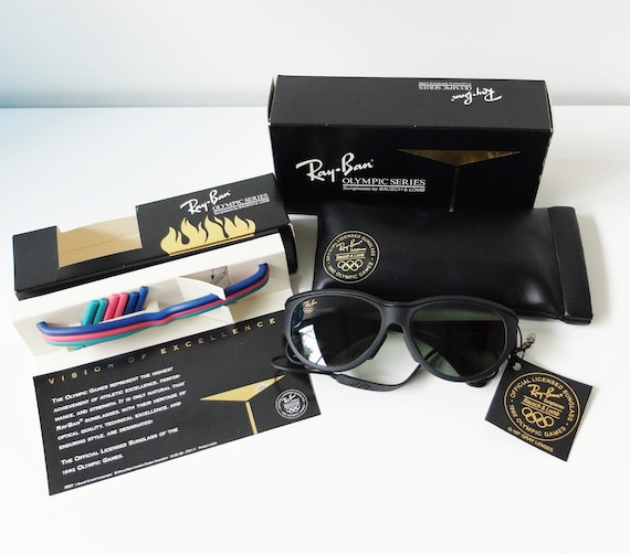 Vintage B&L Ray Ban 1992 olympic games Sport Nylon 1 Sunglasses