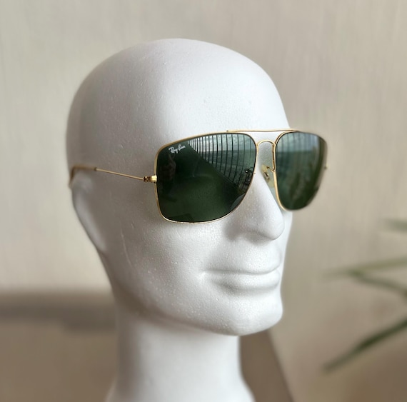 Vintage B&L RAY BAN Caravan Aviator 62mm Sunglasses